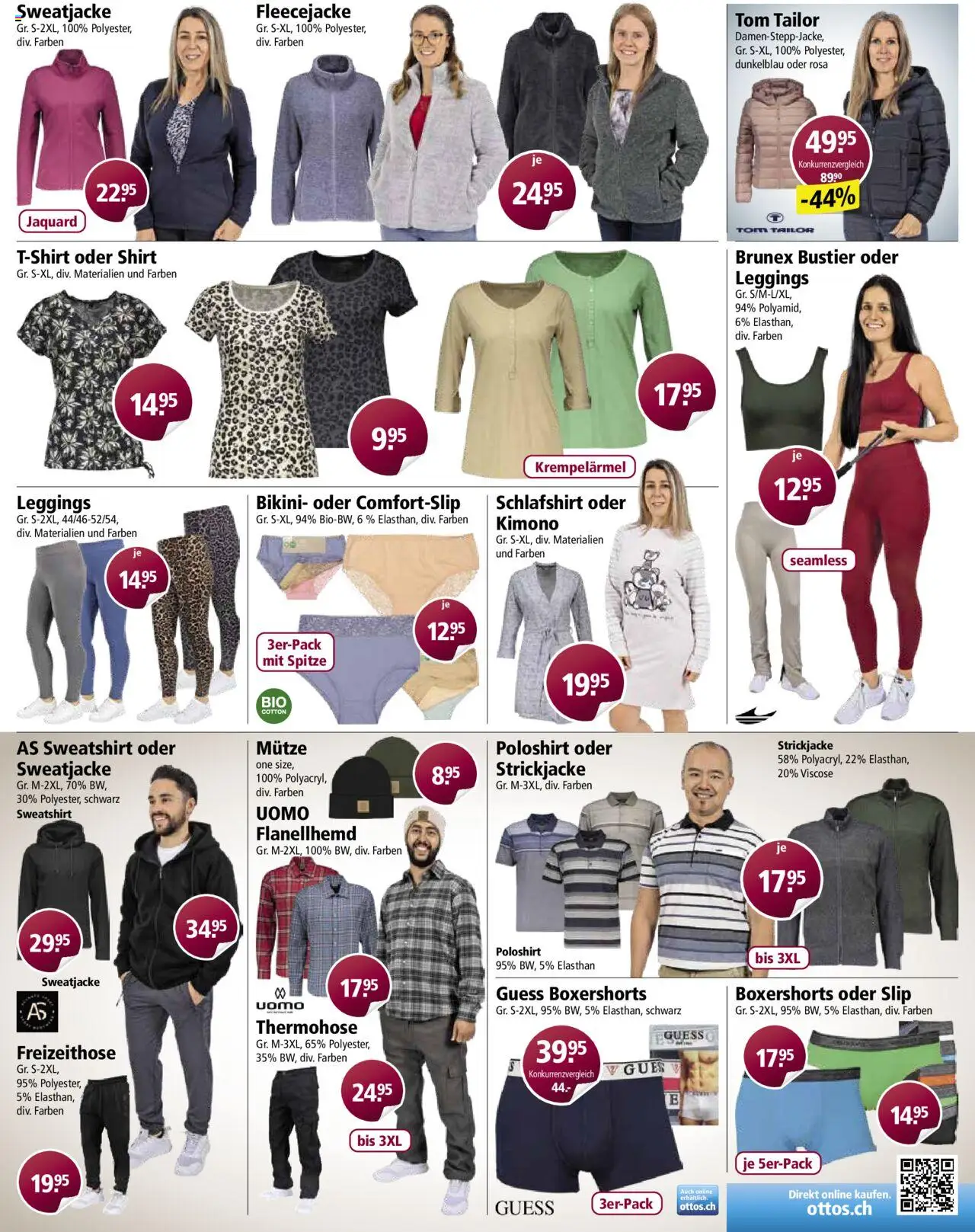Otto's Aktionen ab 27.08.2025 | Seite: 7 | Produkte: Leggings, Slip, Shirt, Sweatjacke