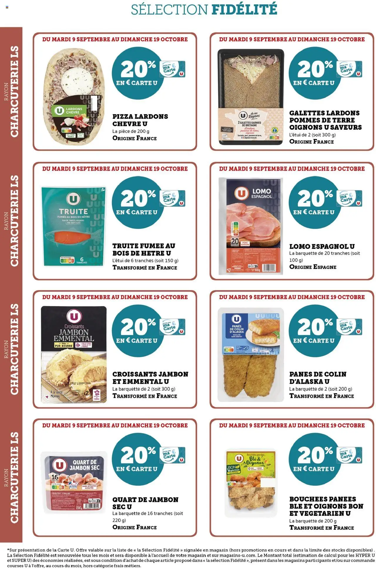  | Page: 2 | Produits: Truite fumée, Porc, Oignons, Pommes de terre
