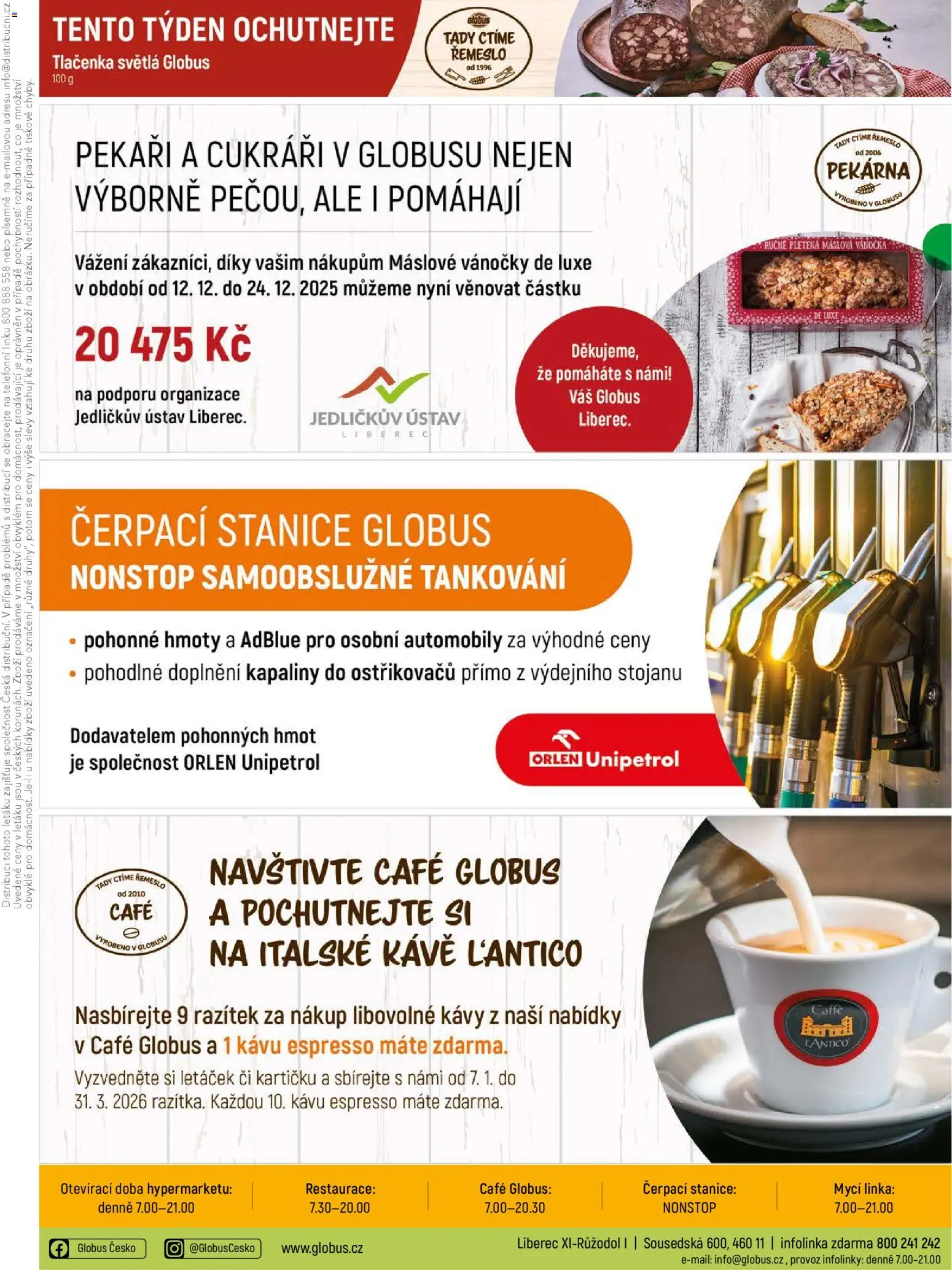 Globus leták - Liberec od 14.01.2026 | Strana: 36 | Produkty: Globus, Vánočka, Pekárna, Tlačenka