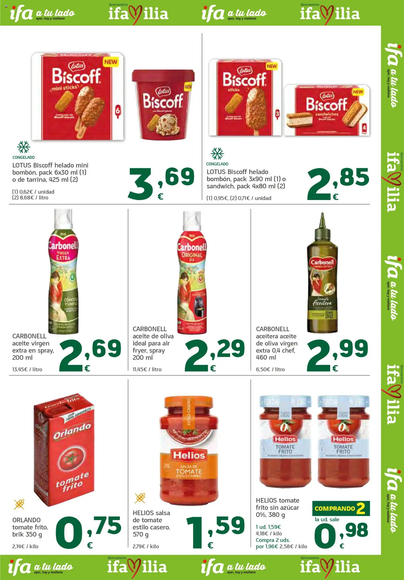 HiperDino folleto │ válido desde el 23.04.2026 | Página: 23 | Productos: Aceite, Aceite de oliva, Helado