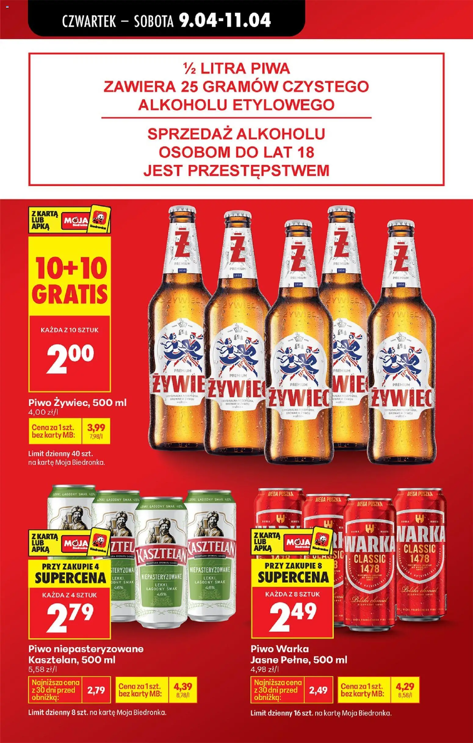 Biedronka Polsko leták - Codziennie niskie ceny od 09.04.2026 | Strana: 17 | Produkty: Karty