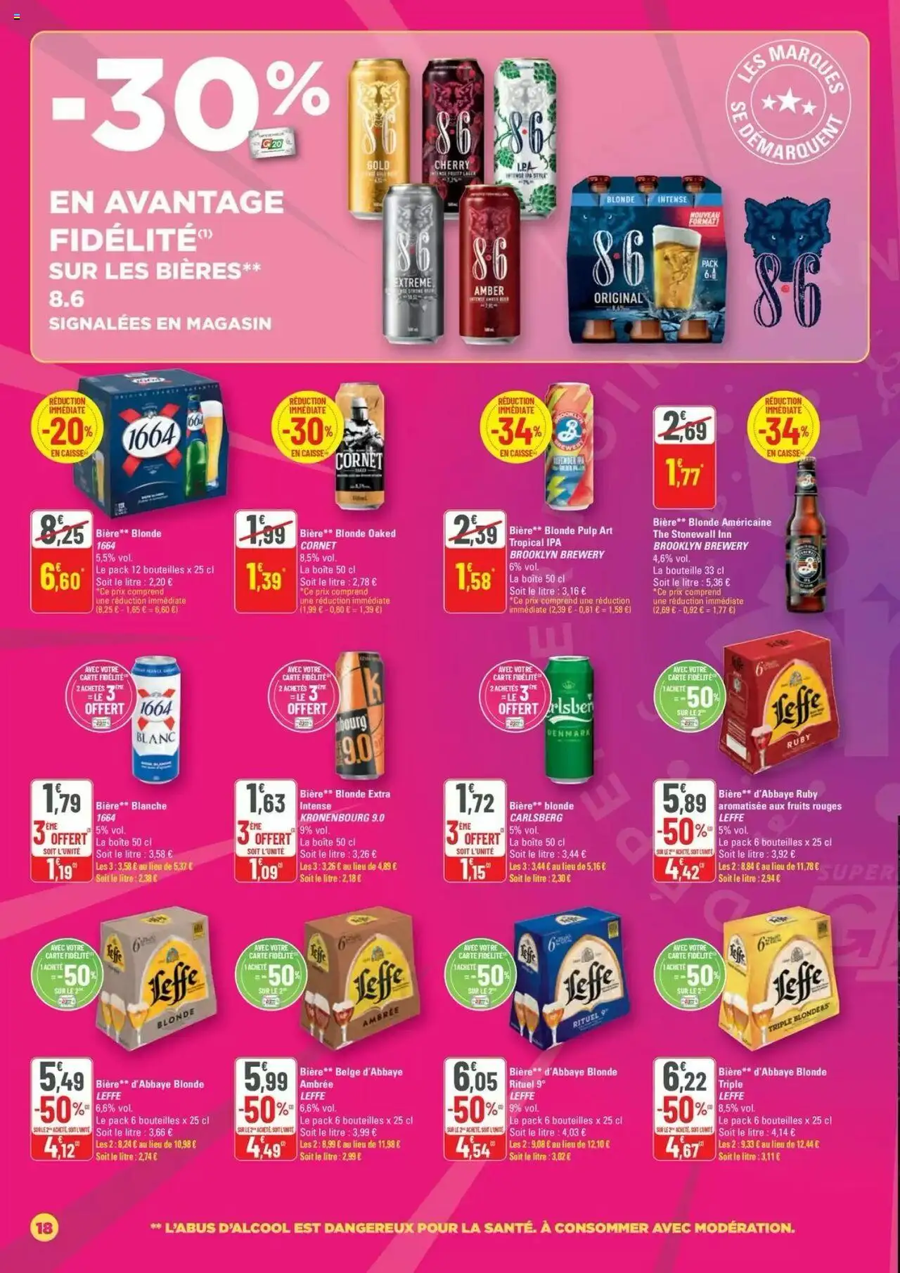  | Page: 18 | Produits: Bière, Thé