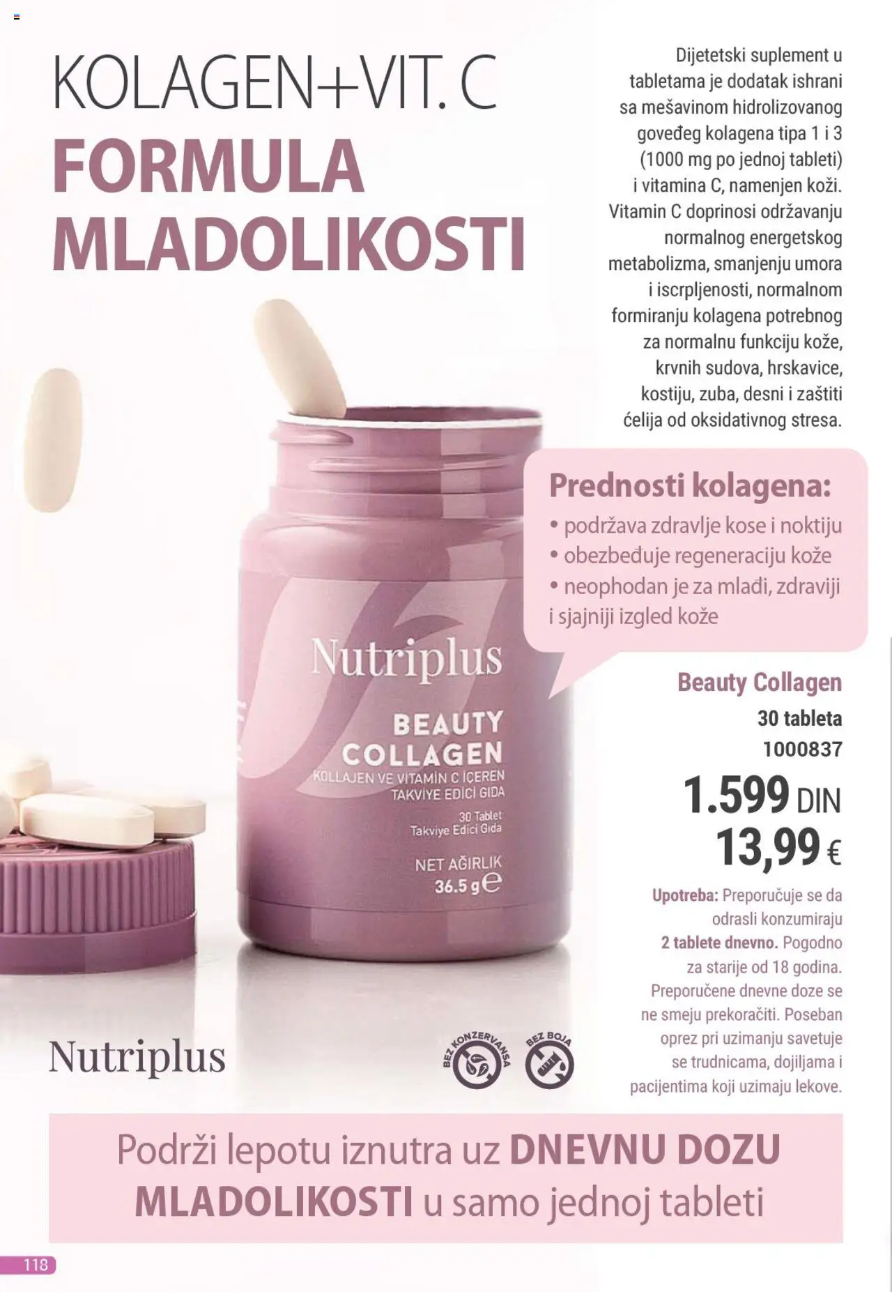 Farmasi katalog - važi od 01.08.2025 | Strana: 118 | Proizvode: Tablet