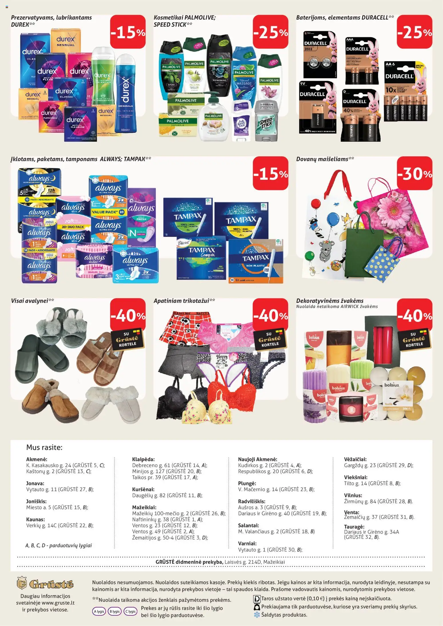 GRUSTE akcijos nuo 01.03.2026 | Puslapis: 11