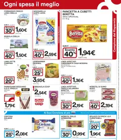 Volantino Ipercoop del 17.07.2025 | Pagina: 13 | Prodotti: Pollo, Mozzarella, Formaggio, Mortadella
