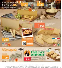 Match Supermarché - Prévisualisation de Match Supermarché - C'est tous les jours le marché | Villerupt valide à partir de 20.01.2026 | Page: 5 | Produits: Plateau, Aligot, Emmental, Lait