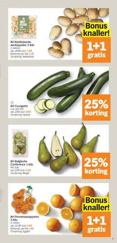 Albert Heijn Folder week / de la semaine 17 - Voorbeeld van een folder van Albert Heijn, geldig van 20.04.2026 | Pagina: 5 | Producten: Appelen, Courgette