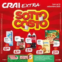 Anteprima del volantino CRAI Extra Ravenna catalogo valido a partire dal 04.09.2025