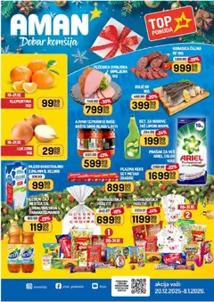 Aman top ponuda - pregled Aman kataloga - važi od 20.12.2025