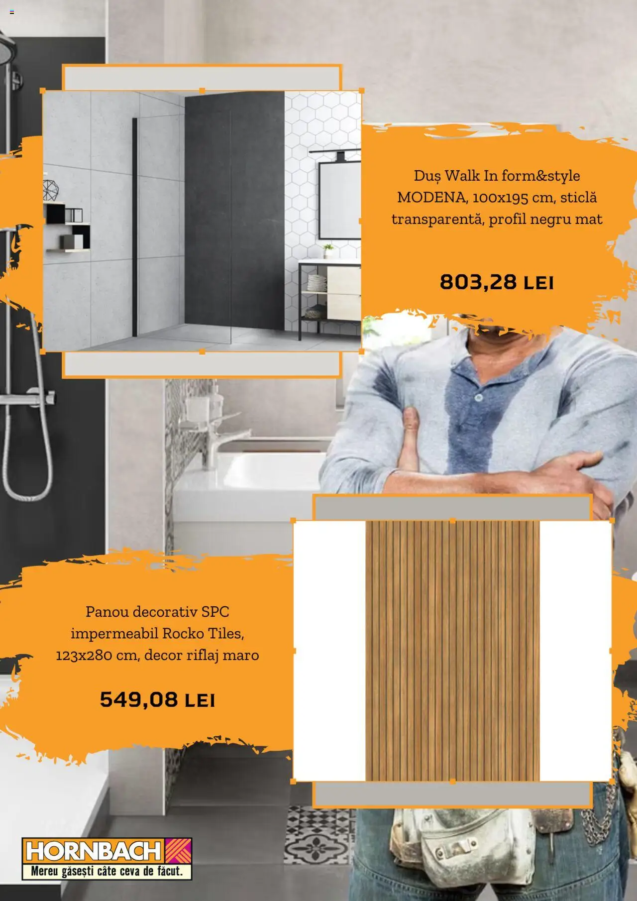 Catalog Hornbach – valabil de la 12.08.2025 | Pagină: 3 | Produse: Duș