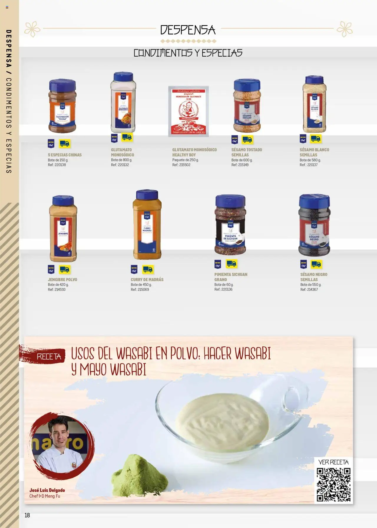 Makro - Cocina fusión asiática Norte II │ válido desde el 04.06.2025 | Página: 18 | Productos: Polvo, Sazonador