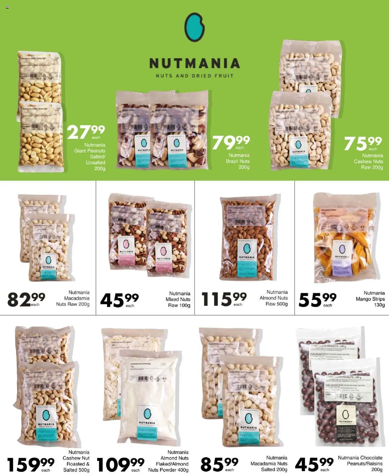Save Specials │ valid from 31.07.2025 | Page: 39 | Products: Nuts, Peanuts, Fruit, Mango