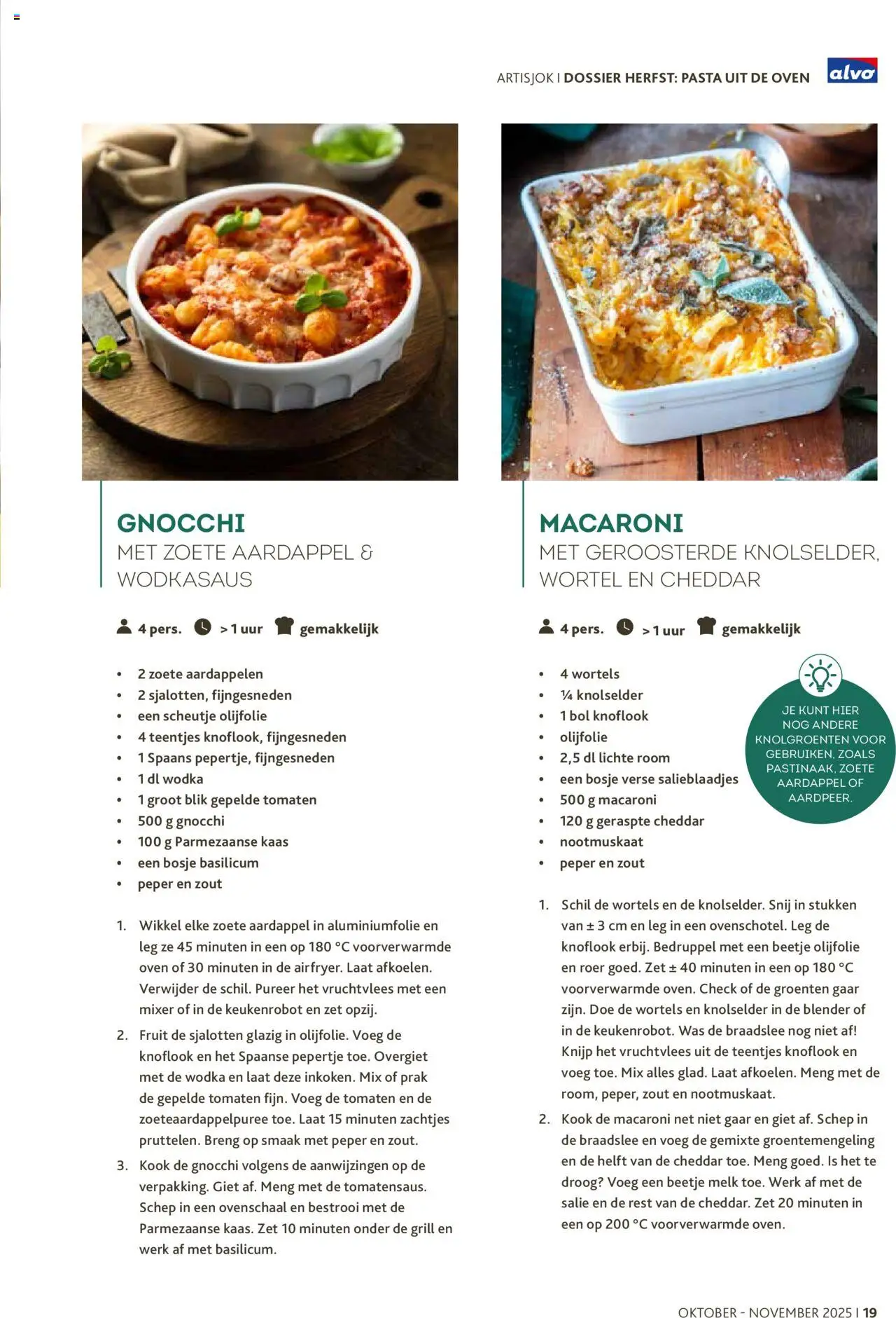 {H1} | Pagina: 19 | Producten: Room, Mixer, Artisjok, Melk