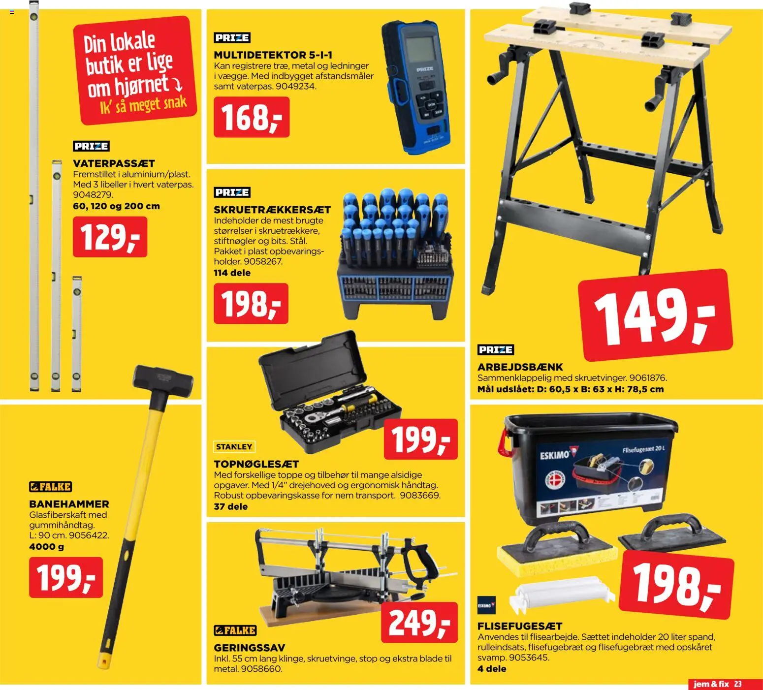 Jem & fix tilbudsavis – gyldig fra 01.03.2026 | Side: 23 | Produkter: Toppe