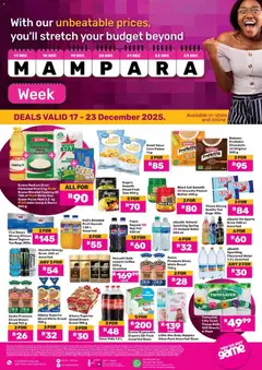Offer preview "Game - Mampara Week"