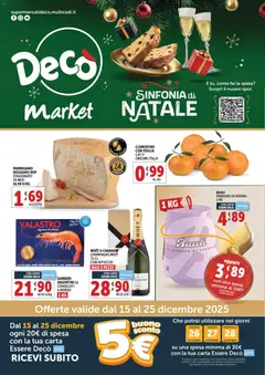 Anteprima del volantino Decò Market - Napoli catalogo valido a partire dal 15.12.2025