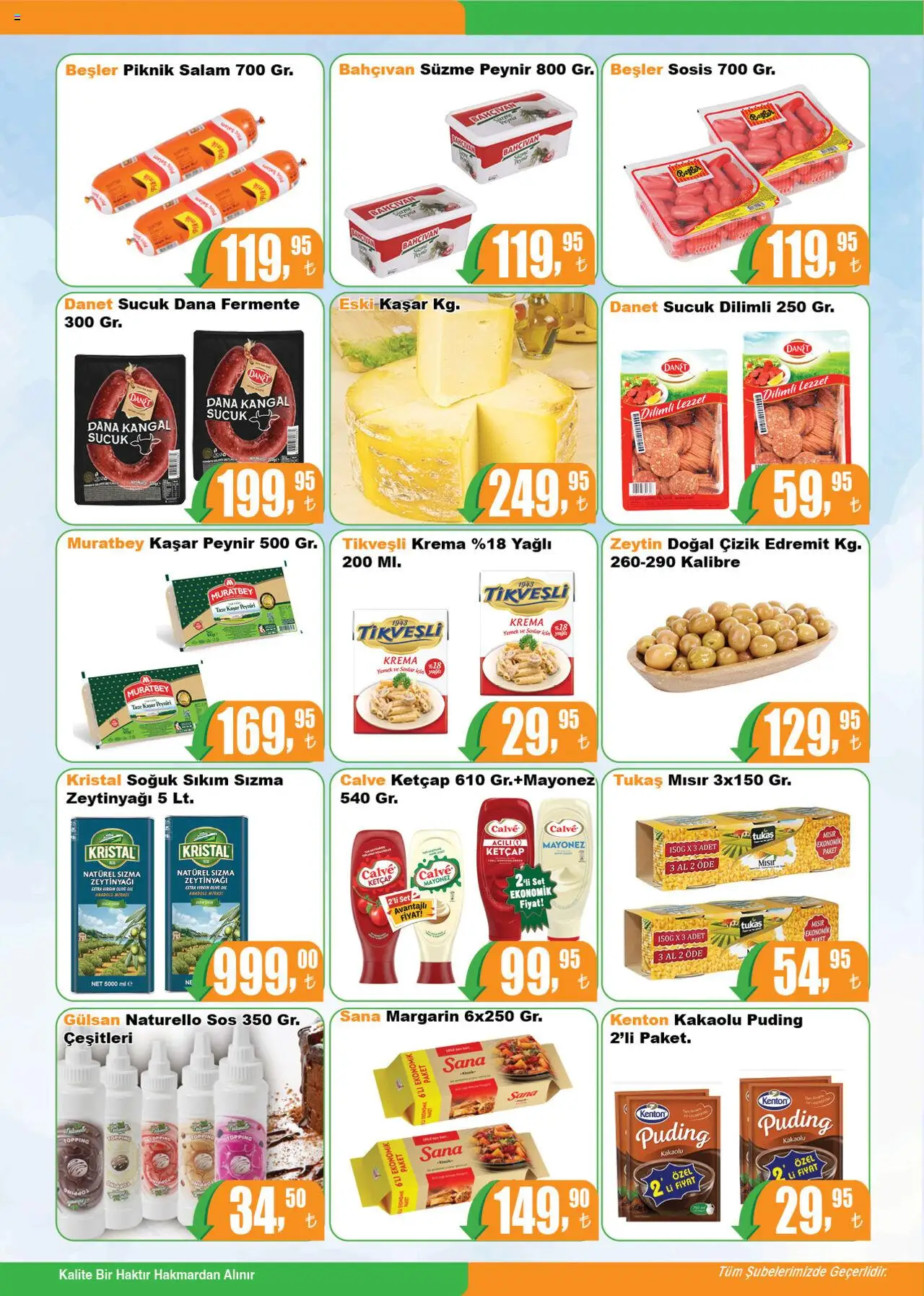 Hakmar Katalog - 18.06.2025 tarihinden itibaren geçerlidir | Sayfa: 3 | Ürünler: Peynir, Süzme peynir, Zeytin, Sucuk