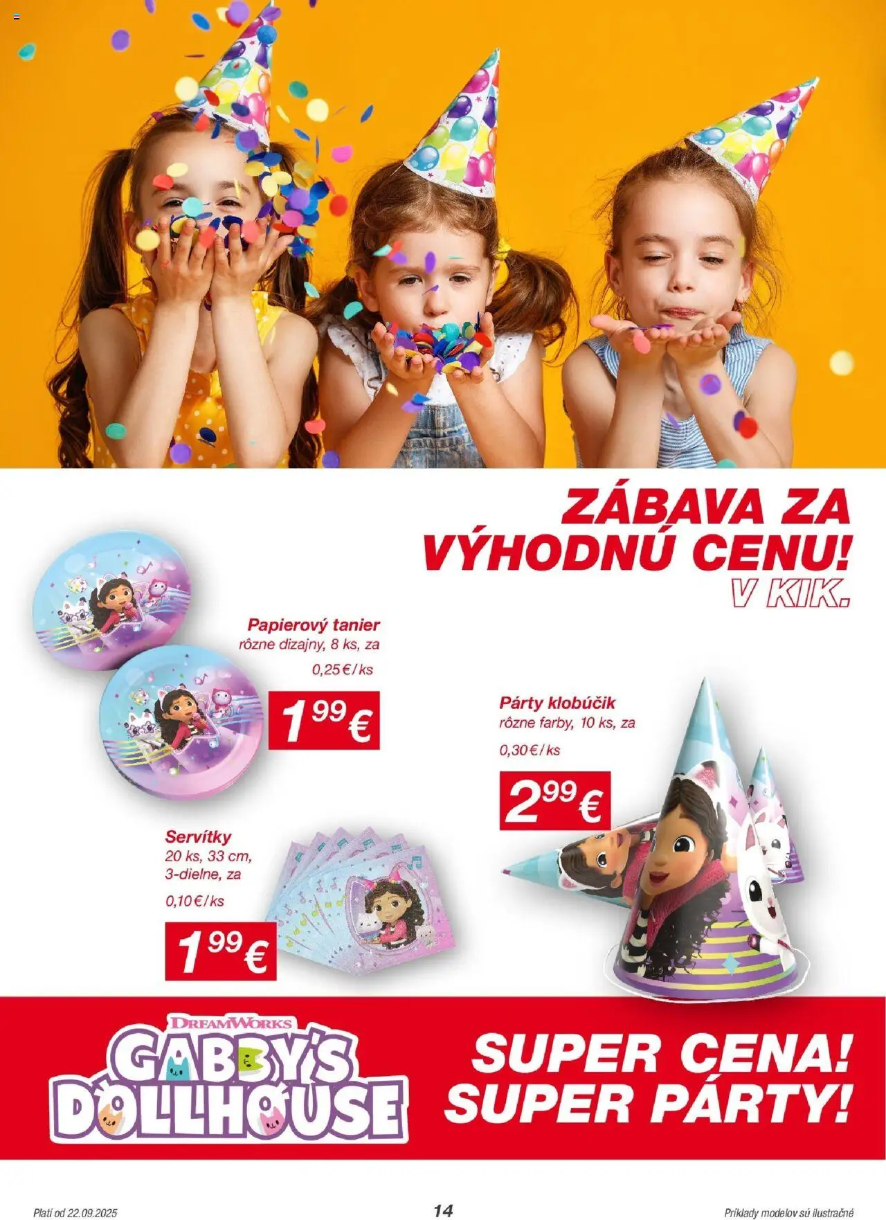 Nové Kik akcie – leták je platný od 22.09.2025 | Strana: 14