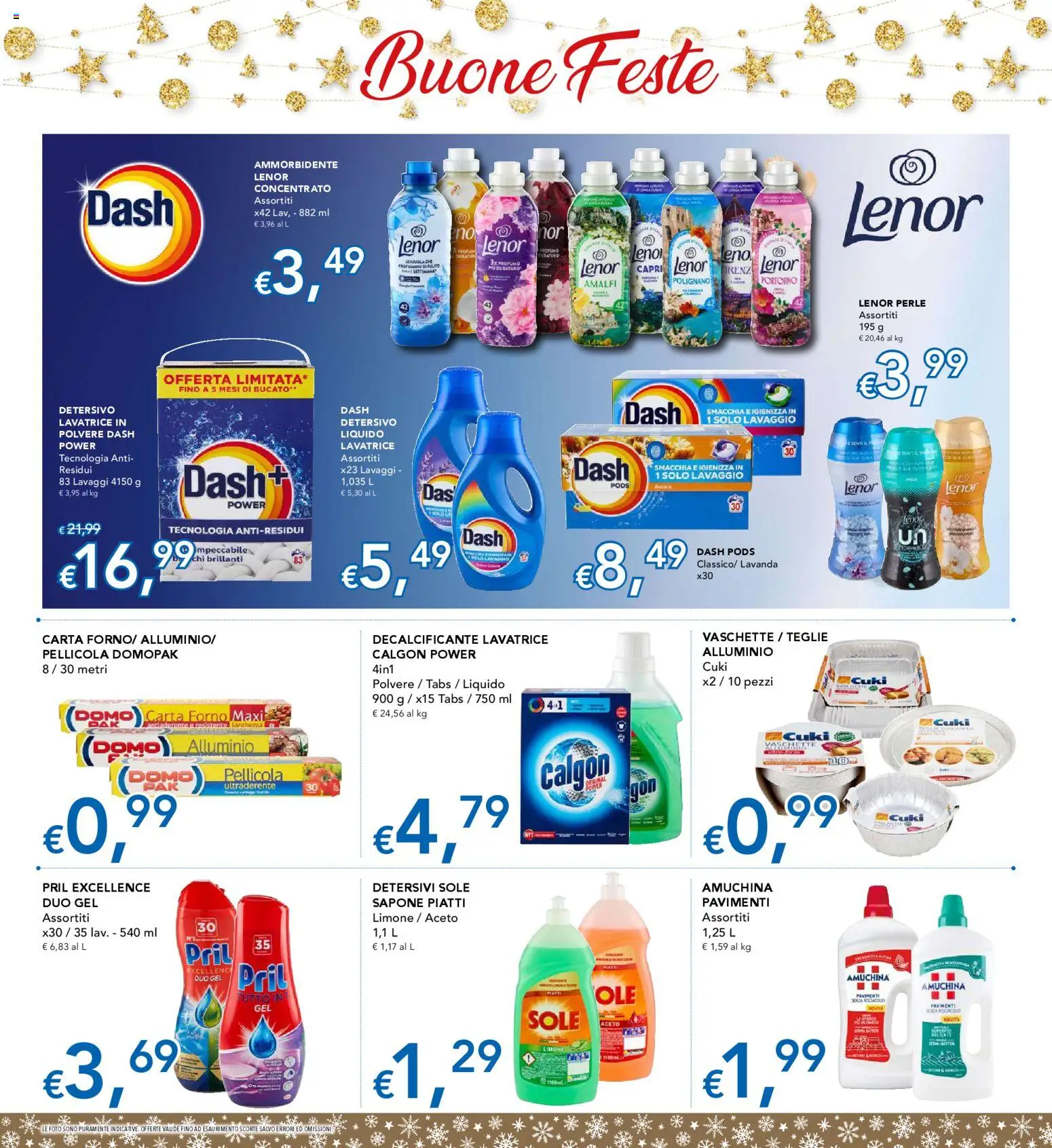 Volantino Migross del 18.12.2025 | Pagina: 19 | Prodotti: Sapone, Alluminio, Carta forno, Vaschette