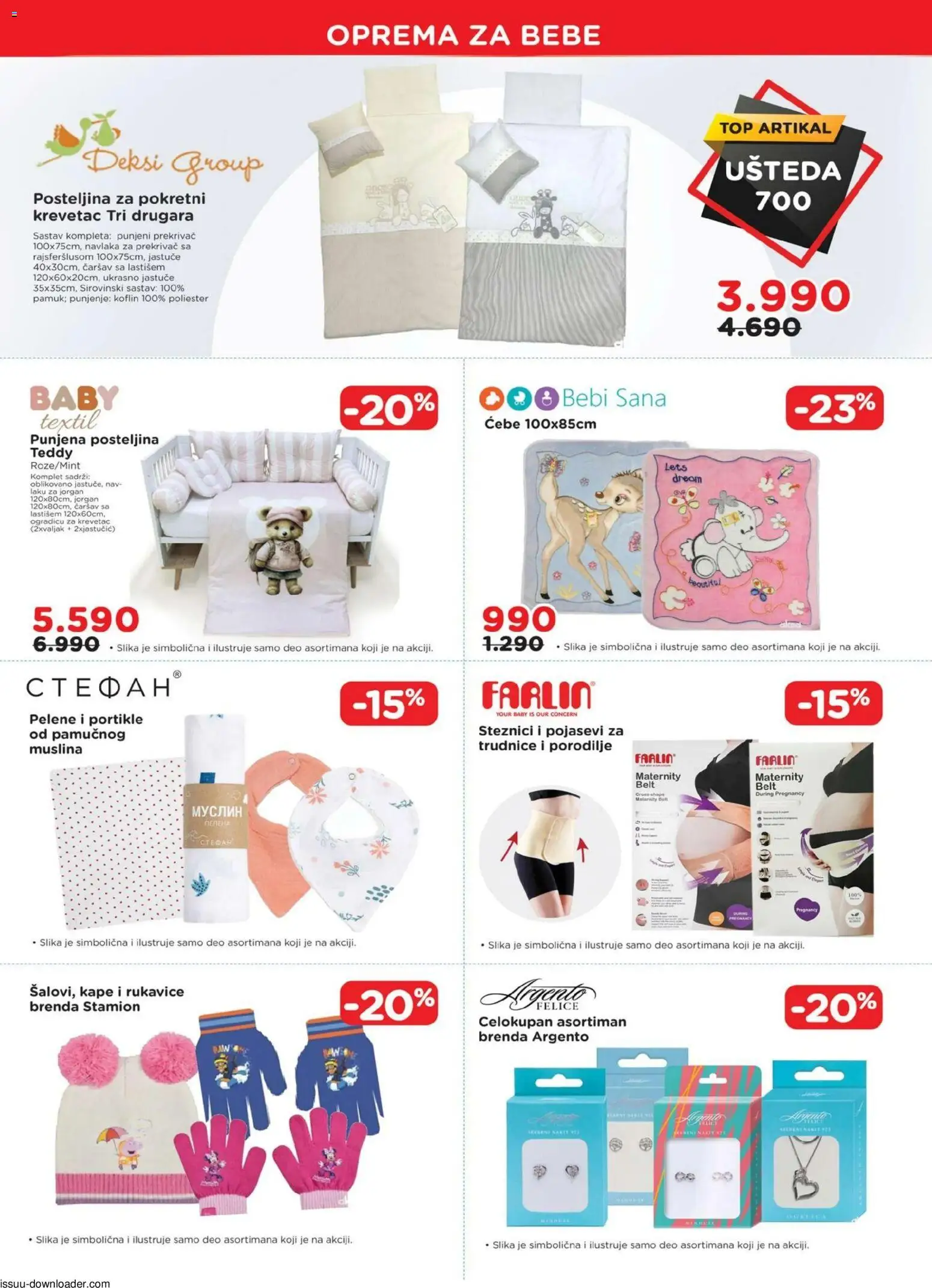 Aksa katalog - važi od 21.11.2025 | Strana: 7 | Proizvode: Ćebe, Rukavice, Jorgan, Pelene