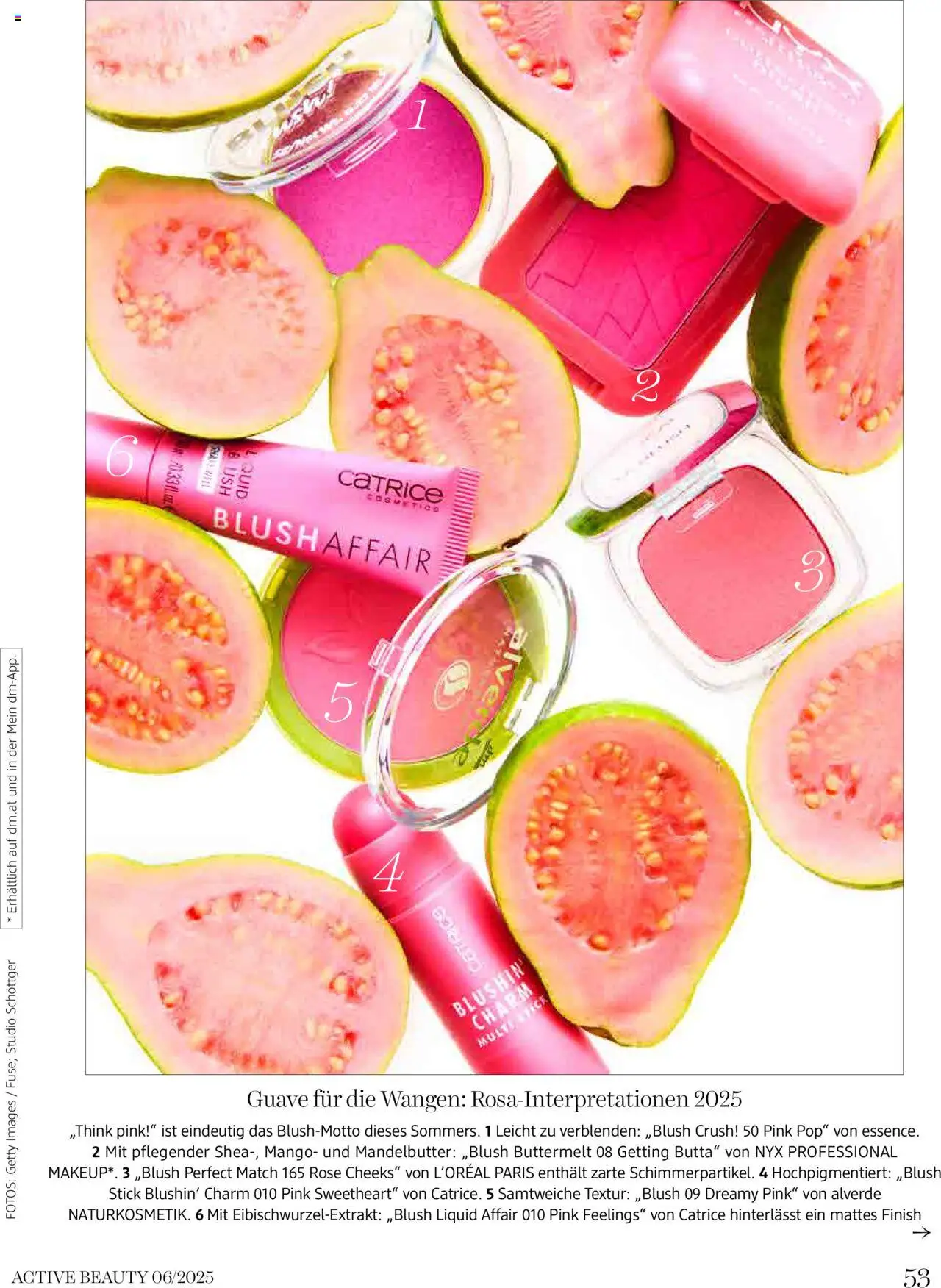 dm drogerie markt Active Beauty Magazin 06/2025 gültig ab 05.06.2025 | Seite: 53 | Produkte: Mango
