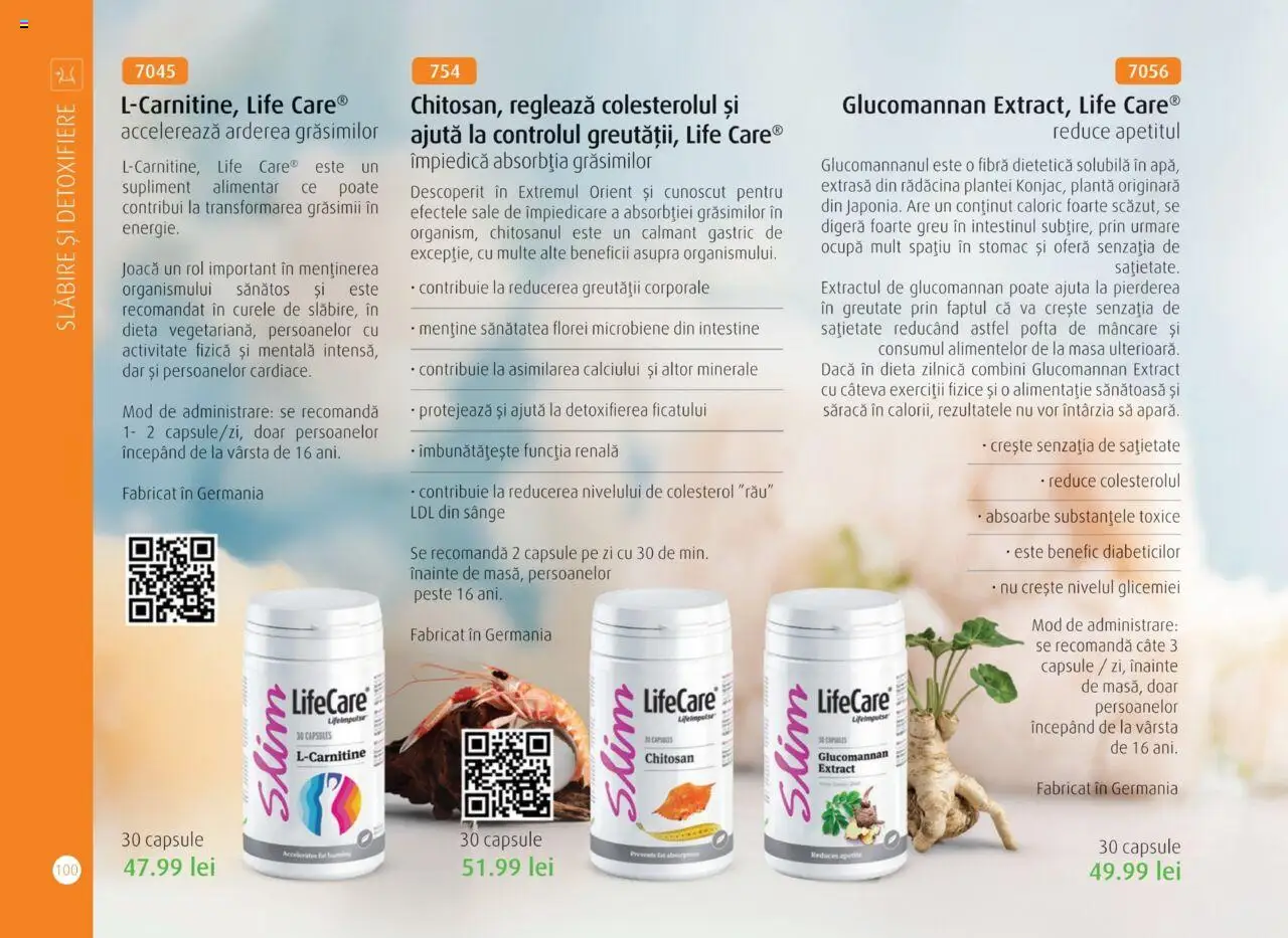 Life Care catalog - Aprilie/Octombrie – valabil de la 01.04.2025 | Pagină: 102 | Produse: Masă, Pește