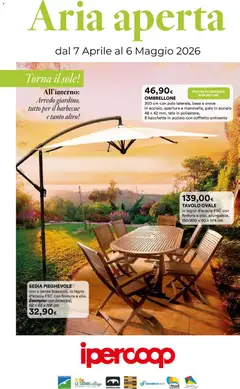Anteprima del volantino Ipercoop volantino Aria Aperta Liguria valido a partire dal 07.04.2026