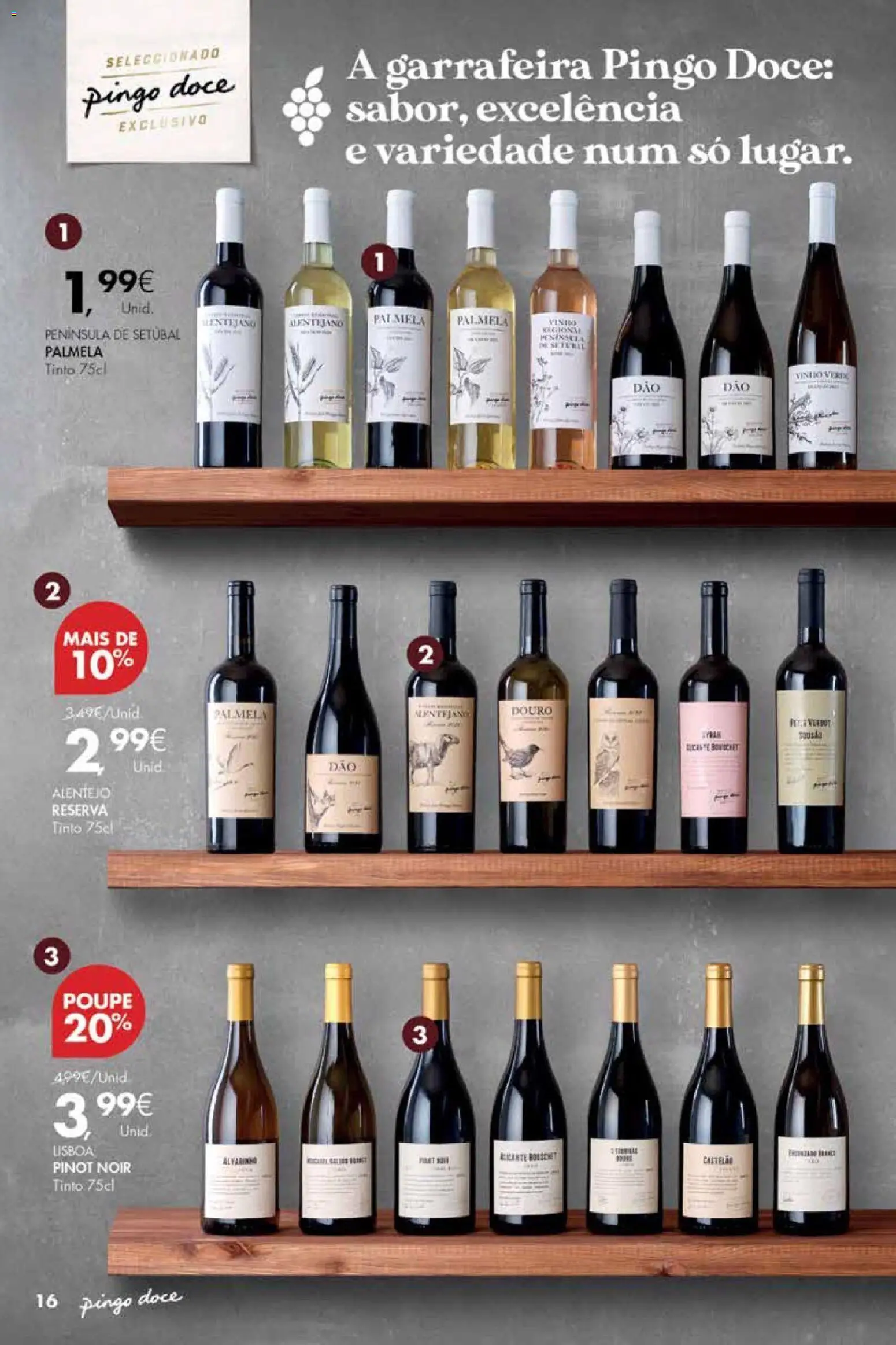 Pingo Doce - Vinhos e Sabores de Portugal Madeira │ válido de 13.01.2026 | Página: 16 | Produtos: Vinho