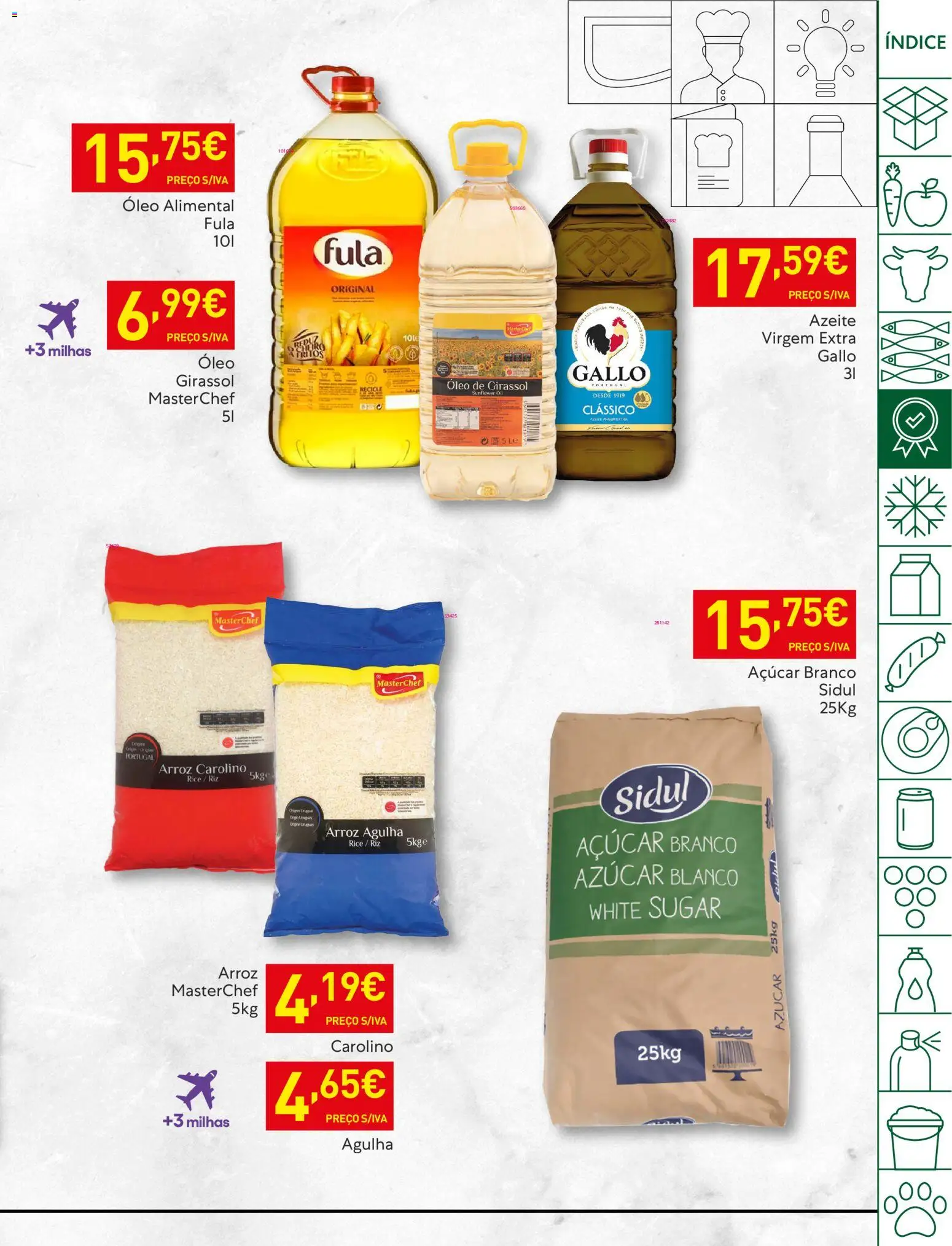 Recheio folheto │ válido de 04.11.2025 | Página: 15 | Produtos: Azeite, Óleo, Arroz, Açúcar
