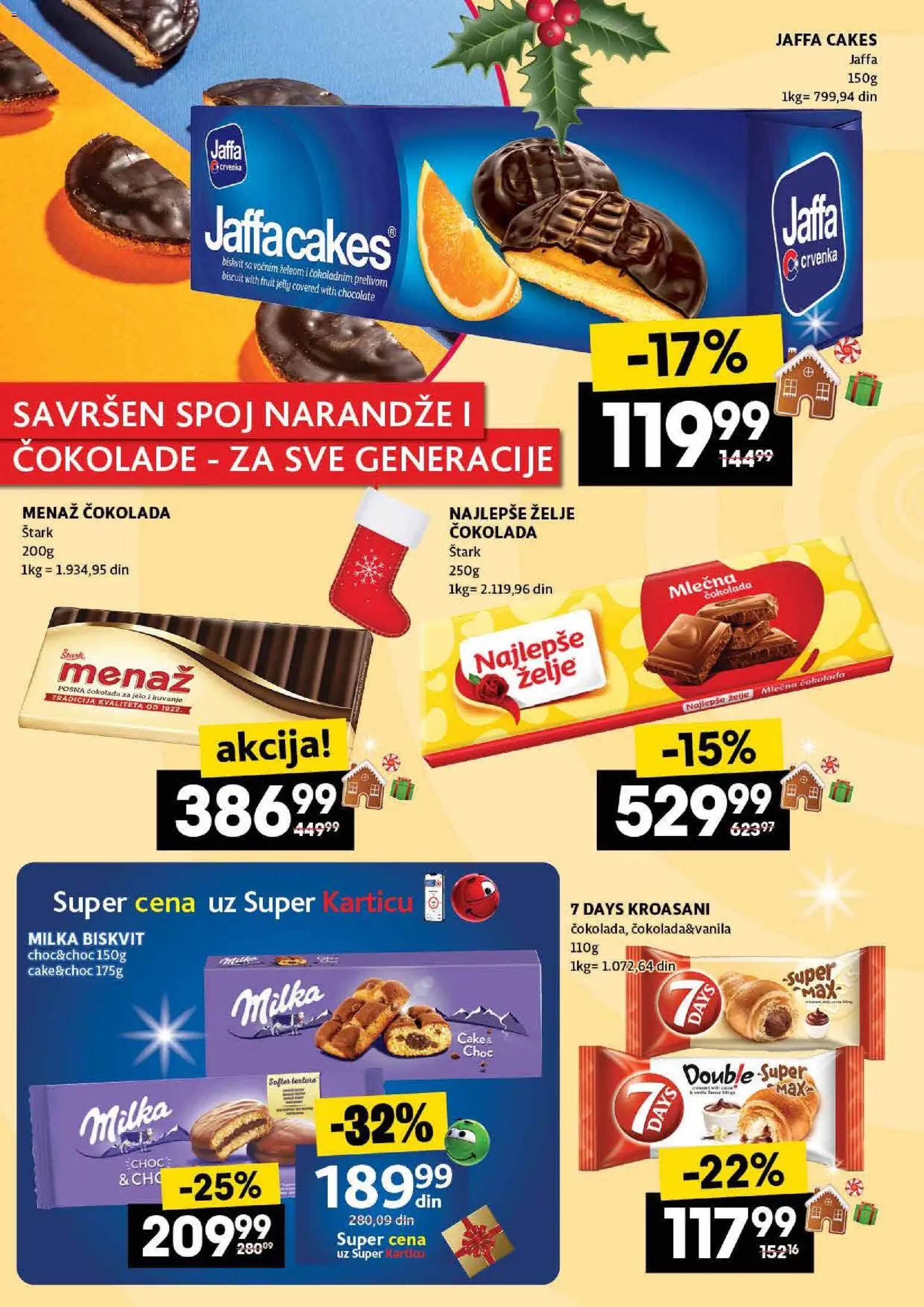 Roda katalog - važi od 04.12.2025 | Strana: 22 | Proizvode: Milka, Čokolada, Mlečna čokolada, Narandže