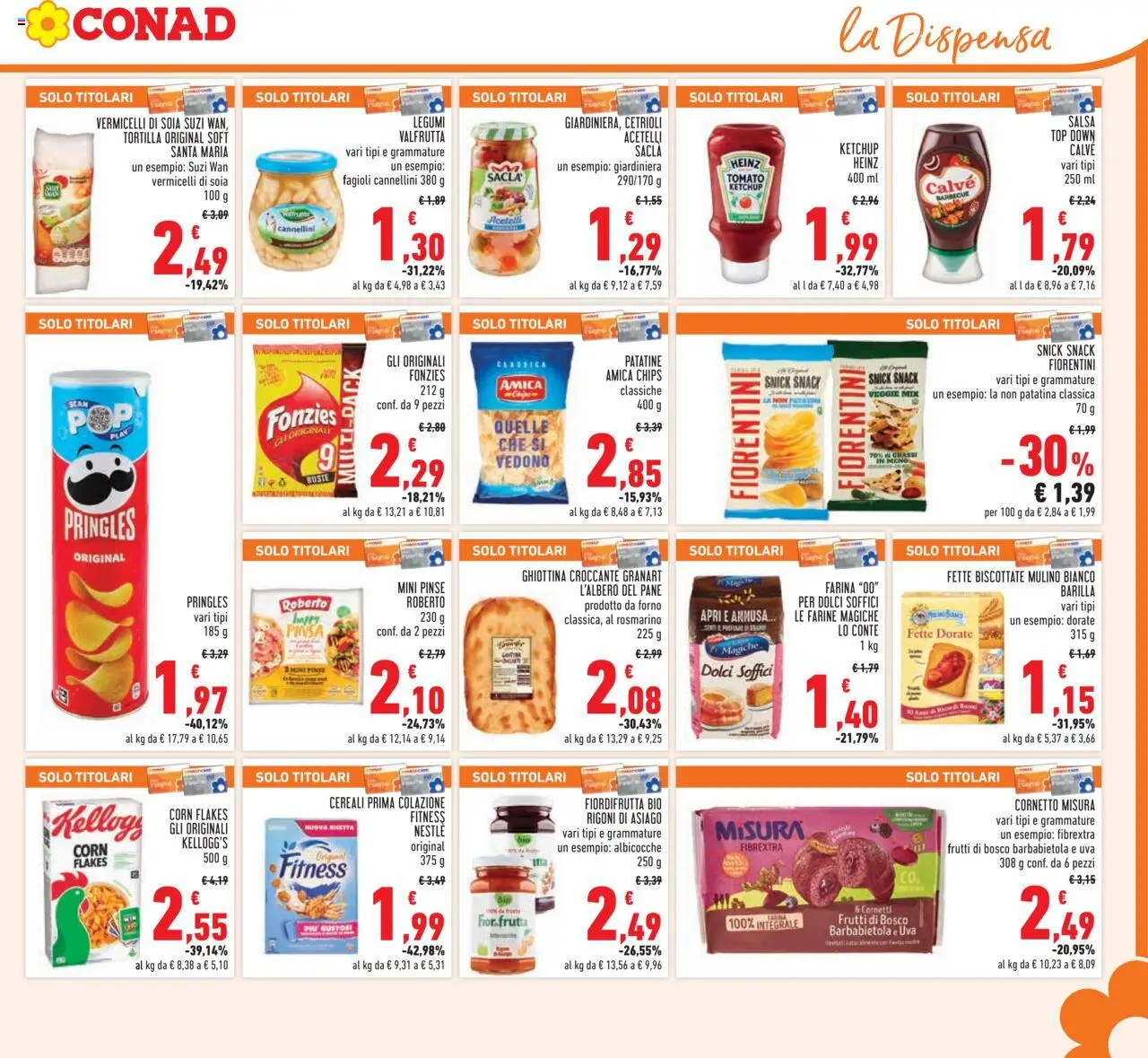 Volantino Conad del 13.08.2025 | Pagina: 13 | Prodotti: Legumi, Pane, Fagioli, Barbabietola