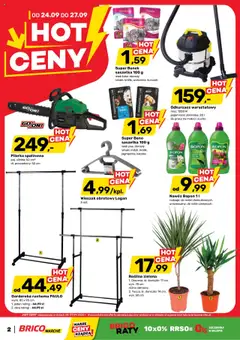 Pogląd oferty "Brico Marché Gazetka - Hot ceny" - ważna od 24.09.2025
