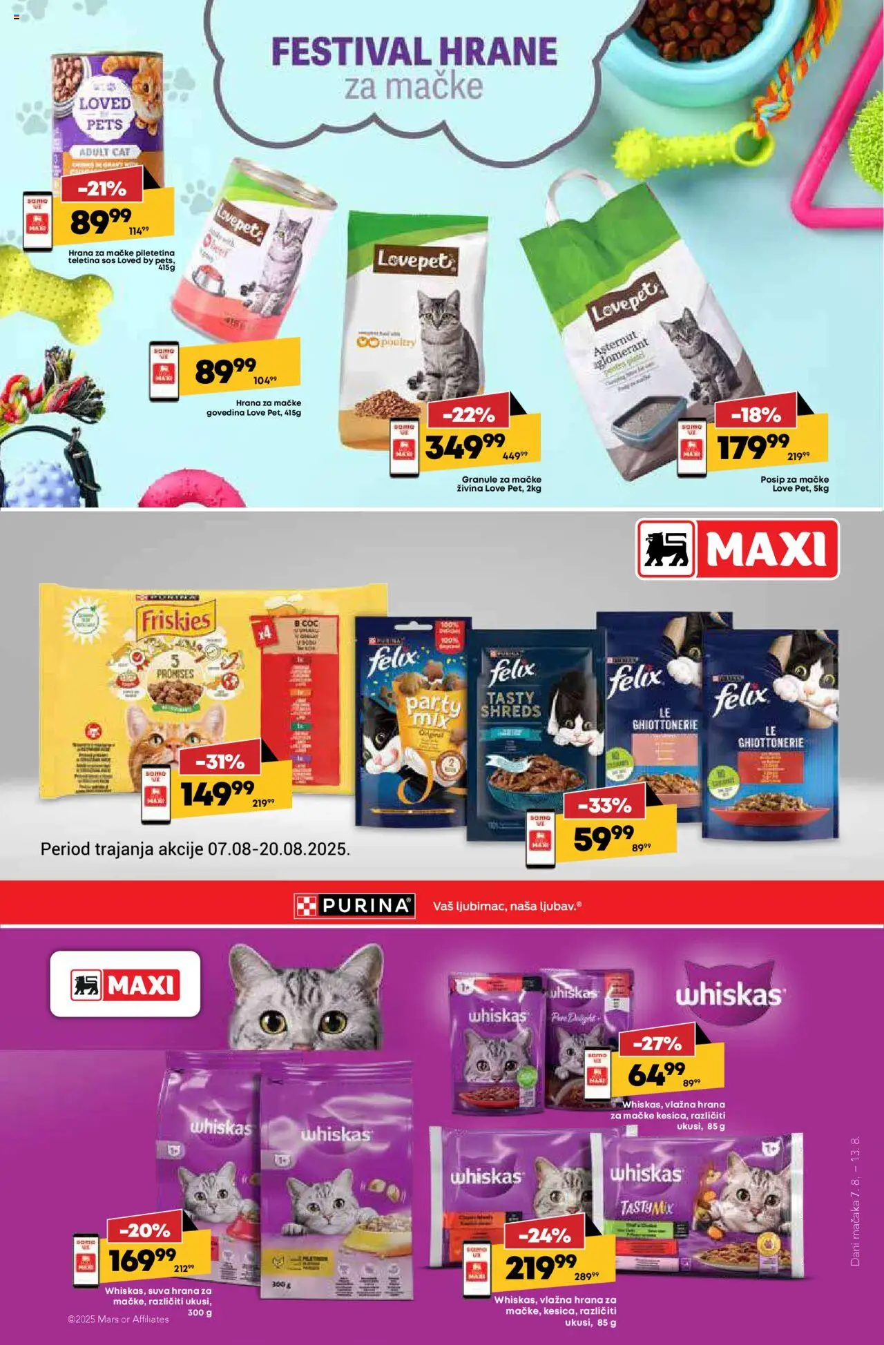 Tempo katalog - važi od 07.08.2025 | Strana: 30 | Proizvode: Govedina, Hrana za mačke, Sos, Whiskas