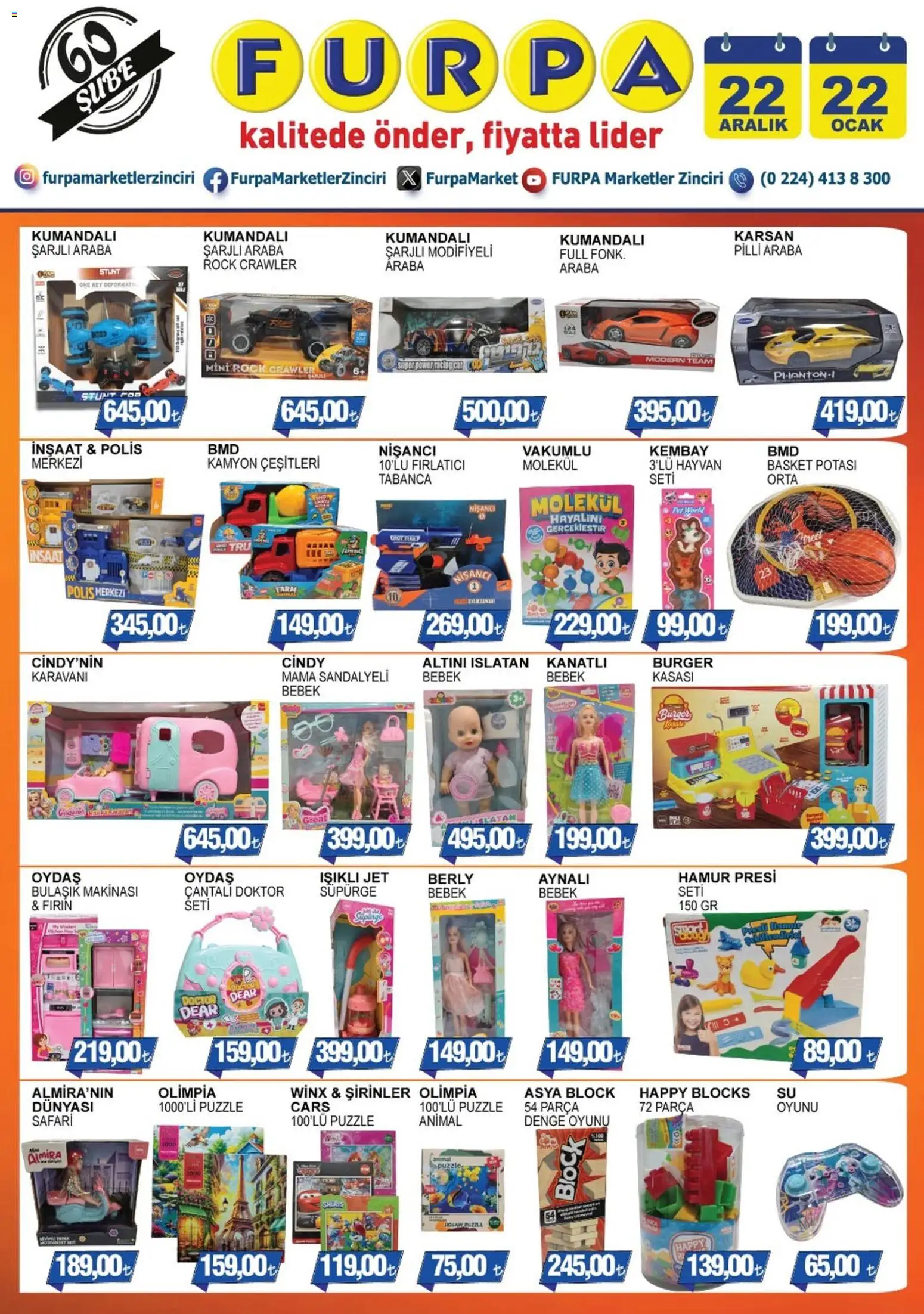 Furpa İndirim - 22.12.2025 tarihinden itibaren geçerlidir | Sayfa: 1 | Ürünler: Fırın, Ocak
