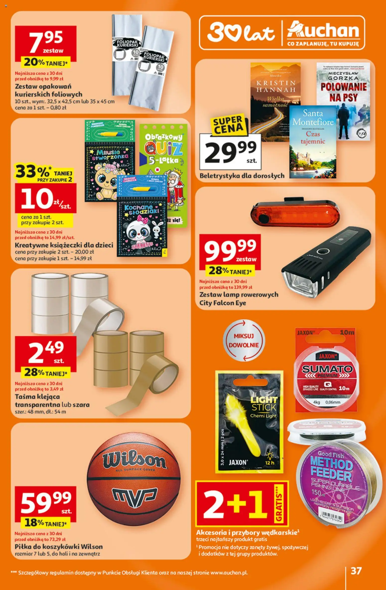 Auchan Gazetka - 30 Lat Hipermarket od 26.02.2026 | Strona: 37