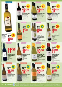 E.leclerc katalog │ velja od 20.08.2025 | Stran: 22 | Izdelki: Penina, Vino