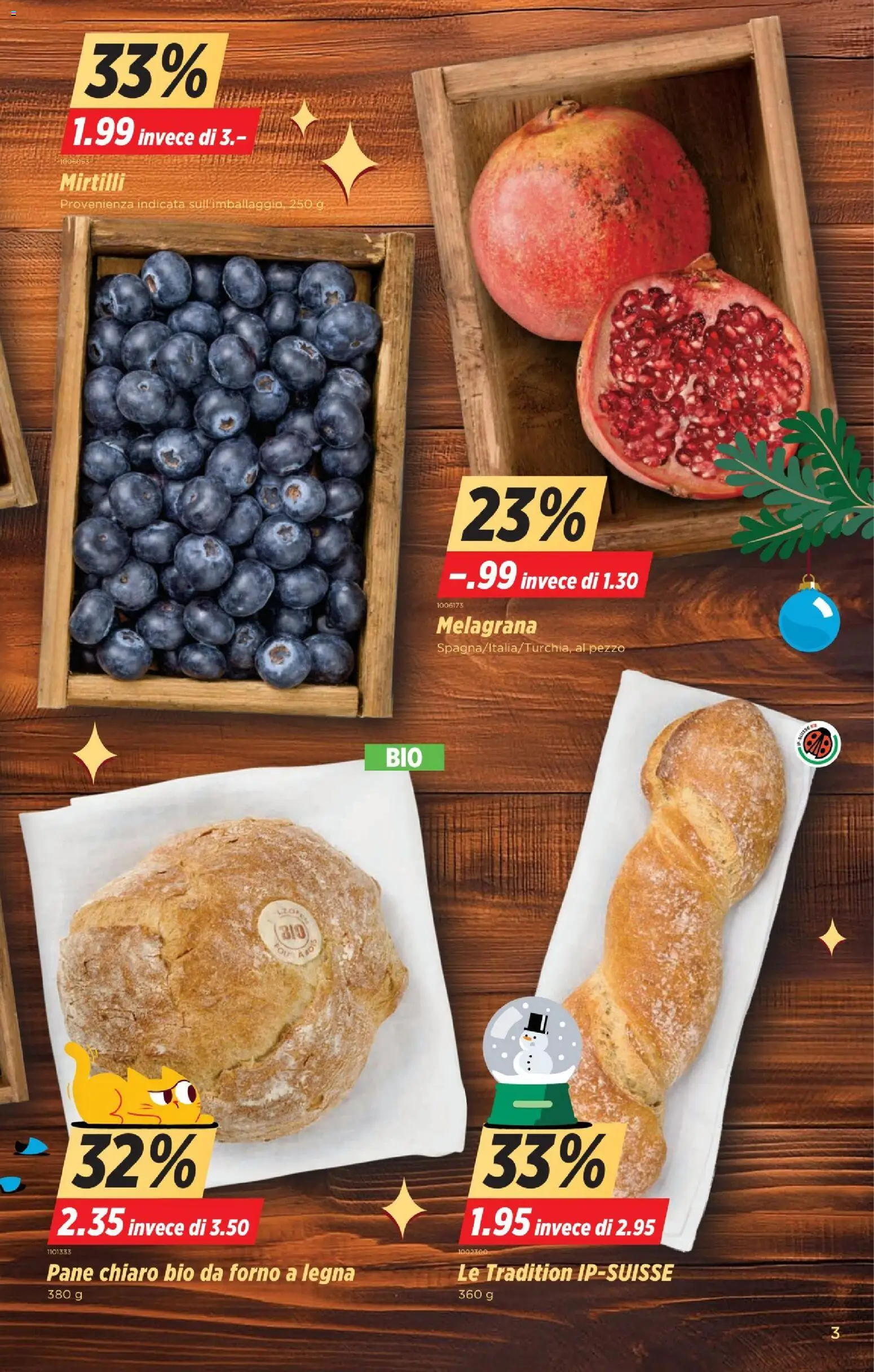 Denner Aktionen IT – gültig ab 23.12.2025 | Seite: 3 | Produkte: Pane