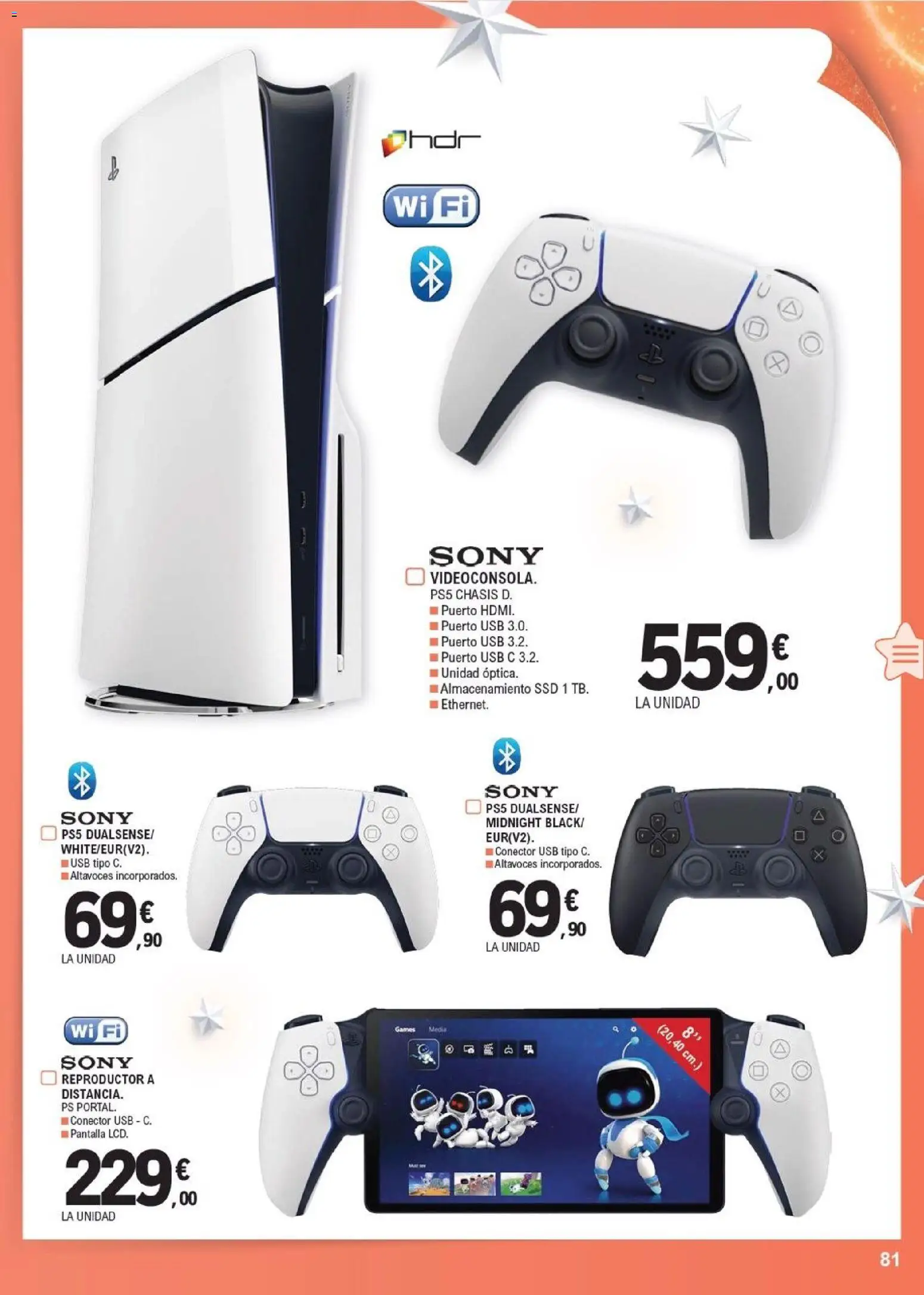 E.Leclerc - Juguetes  │ válido desde el 03.11.2025 | Página: 81 | Productos: Altavoces, Conector, USB