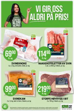 Forhåndsvisning av Kiwi kundeavis gyldig fra 03.11.2025 | Side: 22