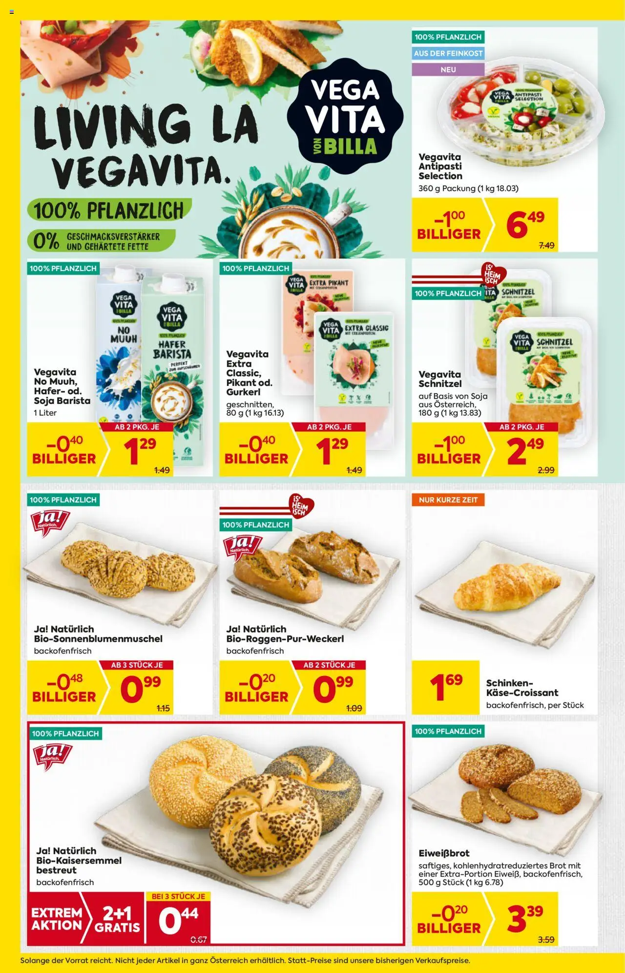 Billa Flugblatt - Salzburg gültig ab 16.10.2025 | Seite: 12 | Produkte: Brot, Schinken