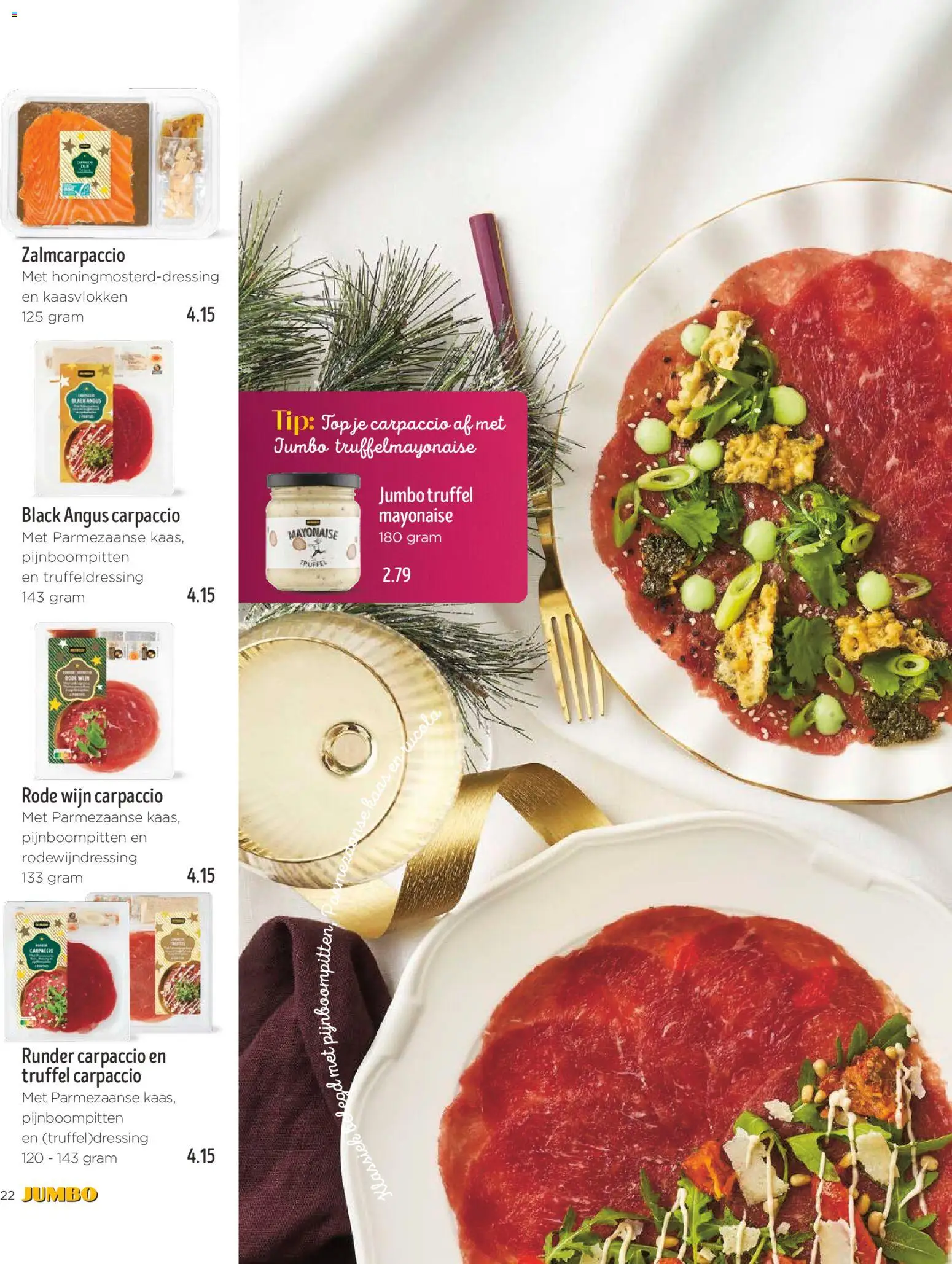 {H1} | Pagina: 22 | Producten: Kaas, Rucola, Wijn, Calvados