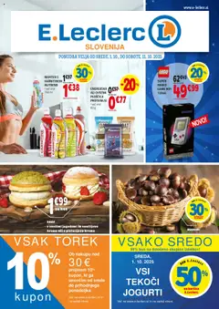 E.leclerc katalog akcije – veljaven od 01.10.2025