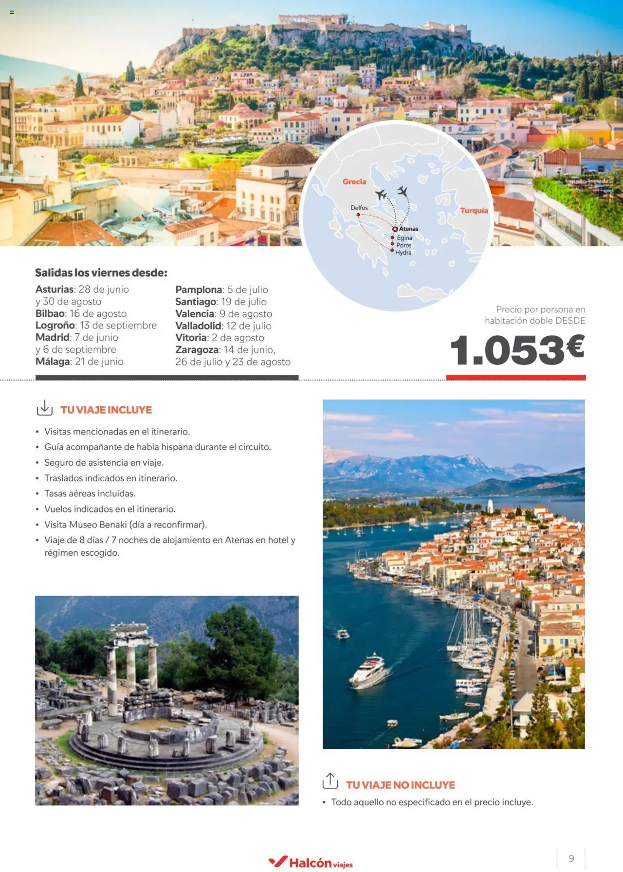 Halcón Viajes Grecia │ válido desde el 17.05.2024 | Página: 9