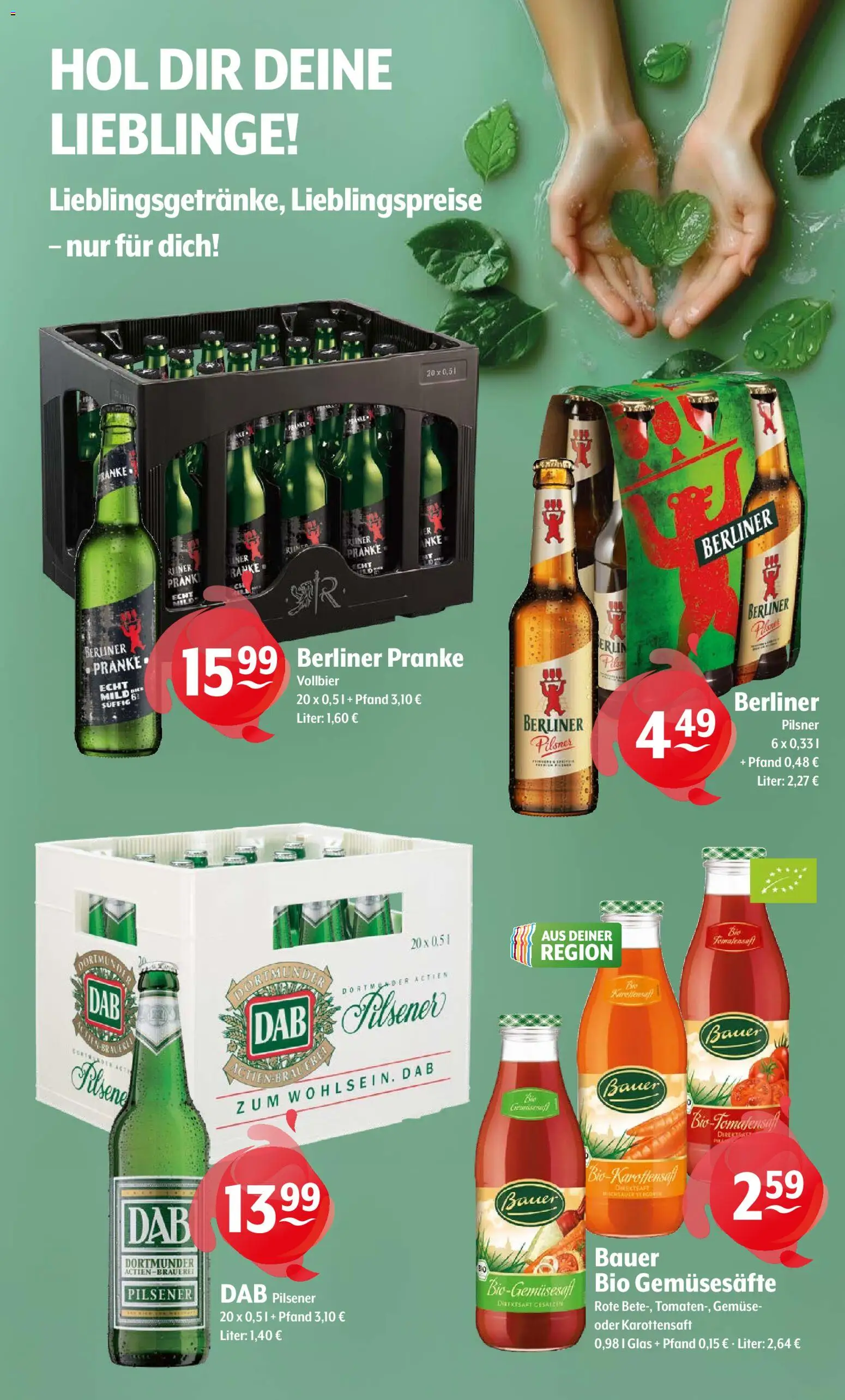 Getränke Hoffmann - Brandenburg – gültig ab 26.01.2026 | Seite: 11 | Produkte: Berliner, Gemüse, Berliner pilsner