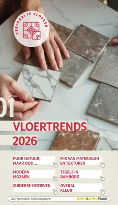 Brico Plan-it - Vloermagazine - Voorbeeld van een folder van Brico Plan-it, geldig van 04.02.2026 | Pagina: 4 | Producten: Vloeren, Overal