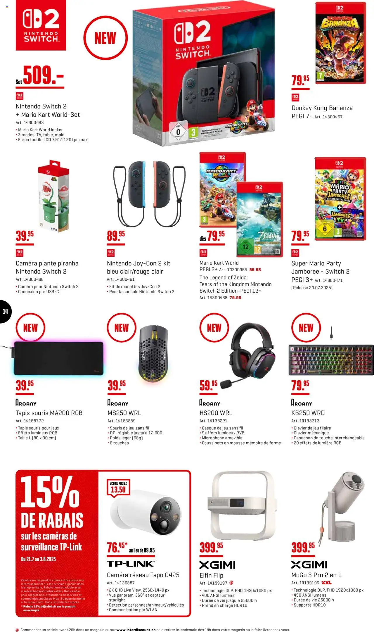 Interdiscount Aktionen FR ab 21.07.2025 | Seite: 14