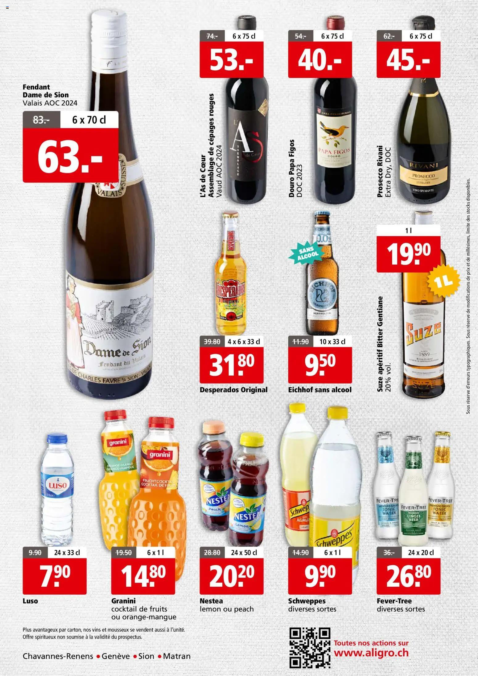 Aligro aktionen Business Chavannes, Matran, Genève, Sion – gültig ab 30.03.2026 | Seite: 4