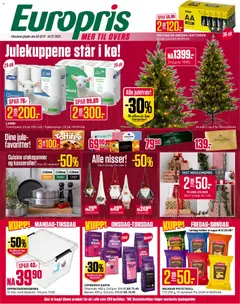Forhåndsvisning av Europris kundeavis gyldig fra 08.12.2025