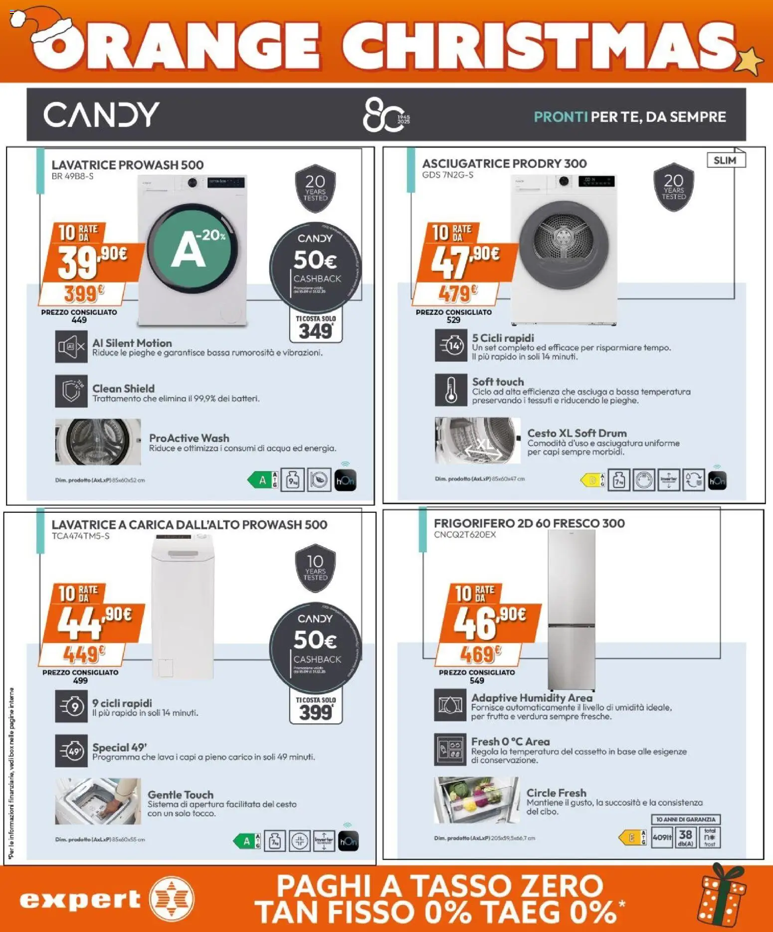 Volantino Expert del 02.12.2025 | Pagina: 29 | Prodotti: Acqua, Frutta, Lavatrice, Frigorifero