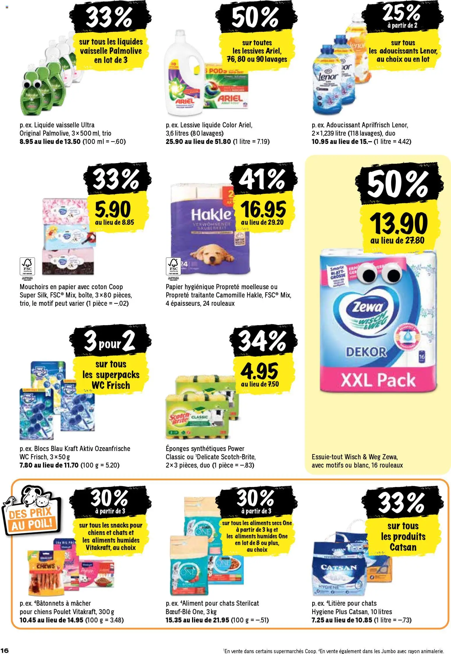 Coop - Les actions de la semaine – gültig ab 22.12.2025 | Seite: 16